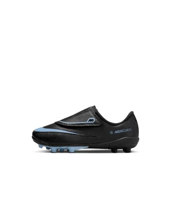 Ghete fotbal  Jr Vapor 16 Club, sintetic, pentru copii, fixare scai,