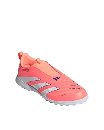 Ghete de fotbal pentru copii,  Predator, cu crampoane, portocaliu/alb