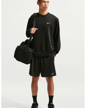 Pantaloni scurti cu detaliu logo pentru fitness, Negru