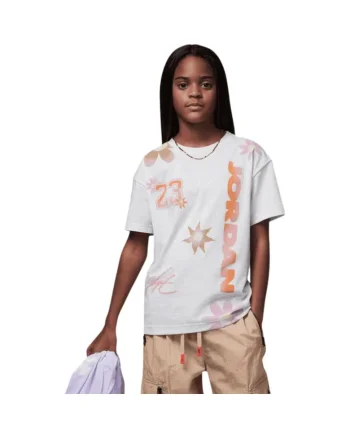 Tricou  Deloris Flowers 59111, Alb