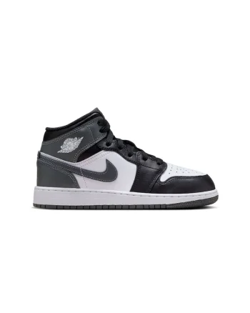 Pantofi sport  Air Jordan 1 Mid BG 59148, Negru/Gri
