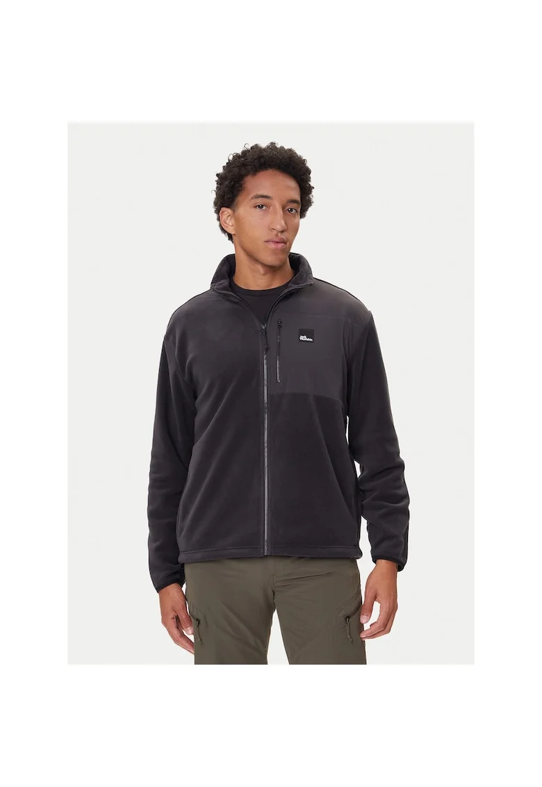 Fleece Barbati,  Poliester, Negru