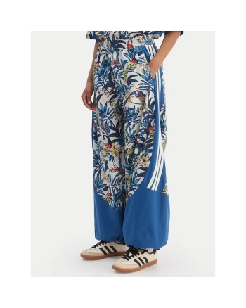 Pantaloni sport dama,  poliester reciclat, albastru,