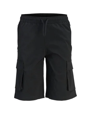 Short JACK &JONES Cole Axis Tech Cargo Mid 59584, Negru