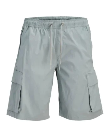 Short JACK &JONES Cole Axis Tech Cargo Mid 59583, Albastru deschis