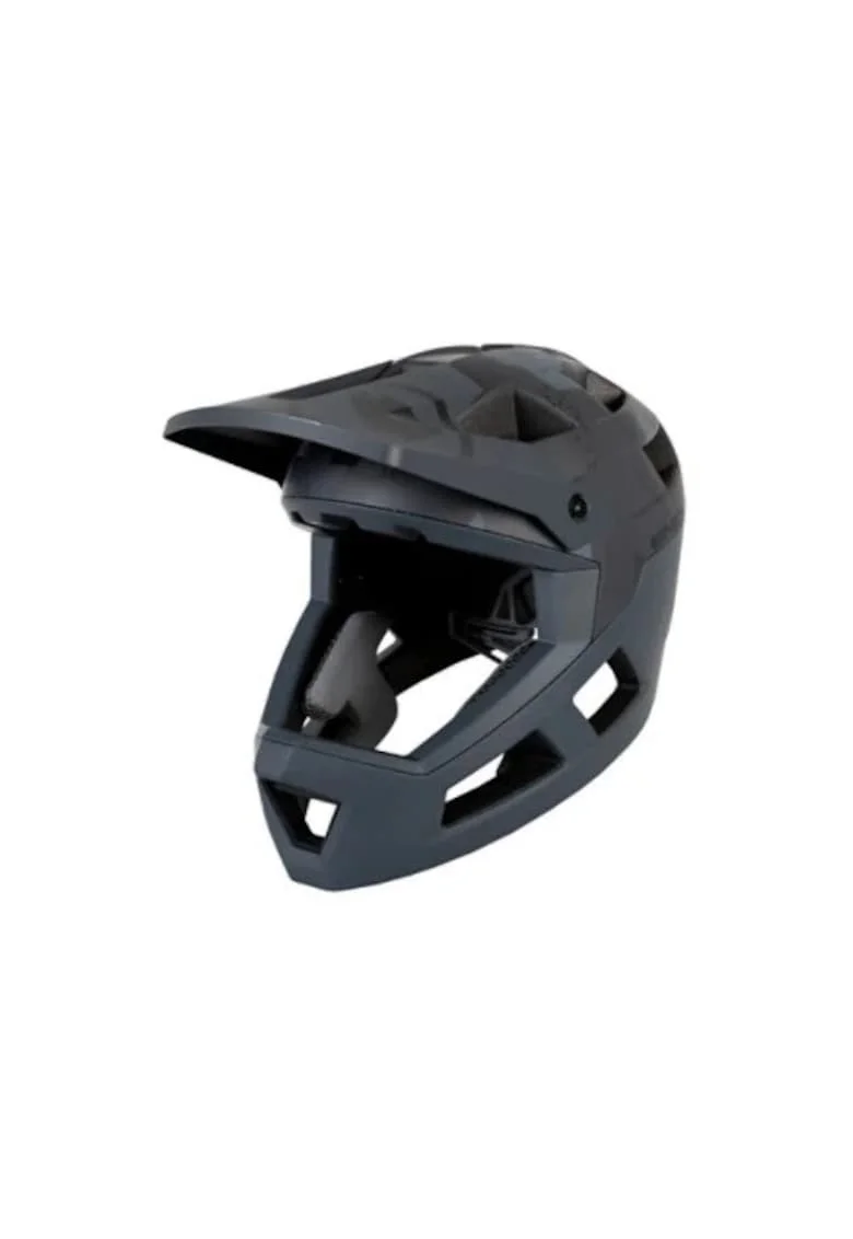 Casca de bicicleta pentru copii  SINGLETRACK FULL FACE, culoarea gri
