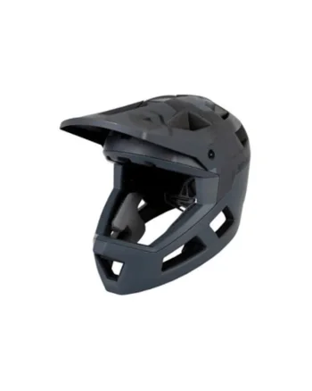 Casca de bicicleta pentru copii  SINGLETRACK FULL FACE, culoarea gri