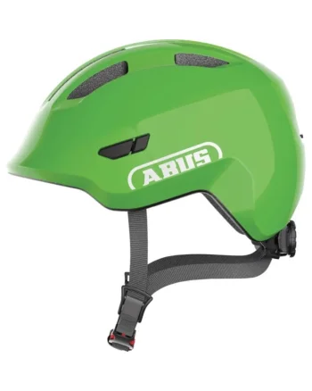 Casca pentru copii,  Smiley 3.0, verde lucios, S (45-50 cm), multe caracteristici de siguranță