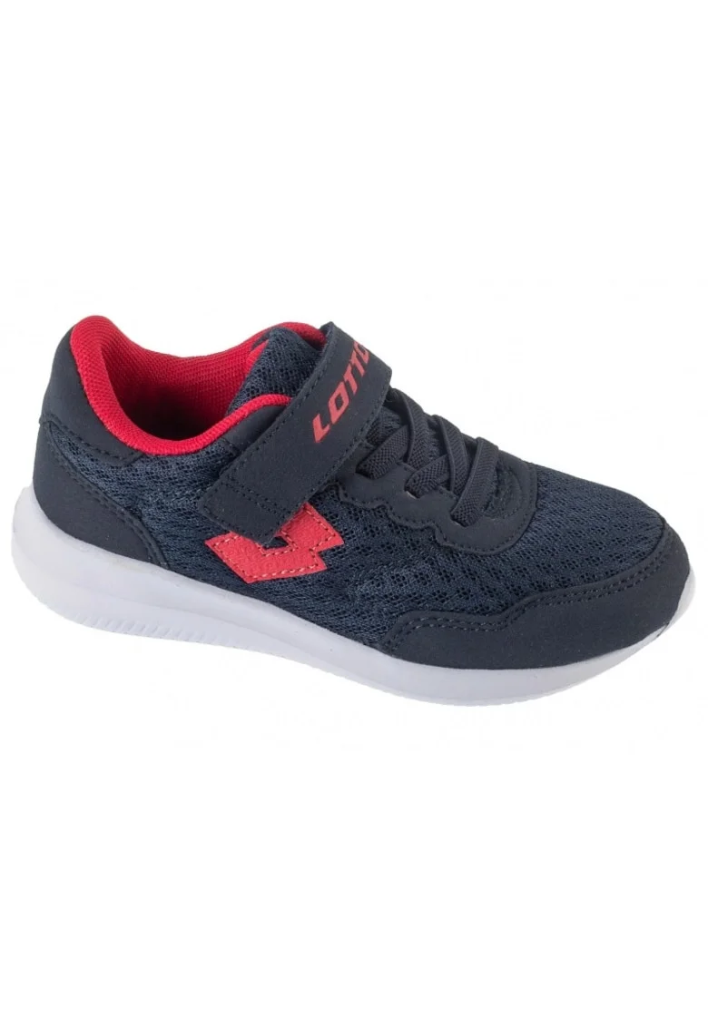 Pantofi sport baieti  Relate, textil, bleumarin/rosu