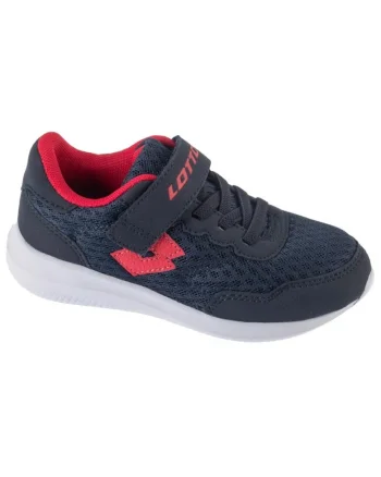 Pantofi sport baieti  Relate, textil, bleumarin/rosu