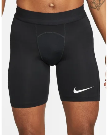 Colanti scurti cu tehnologie Dri-FIT pentru fotbal Strike, Alb/Negru