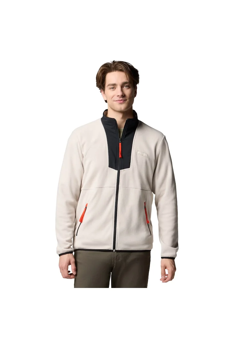 Bluza sport de barbati din fleece,  Sequoia Grove Full Zip Fleece 2095891, Bej