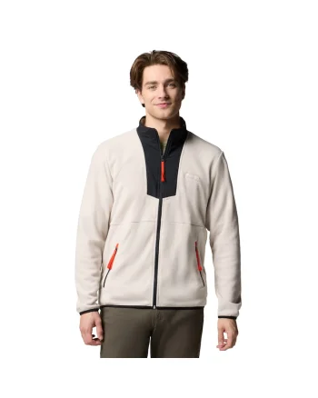 Bluza sport de barbati din fleece,  Sequoia Grove Full Zip Fleece 2095891, Bej