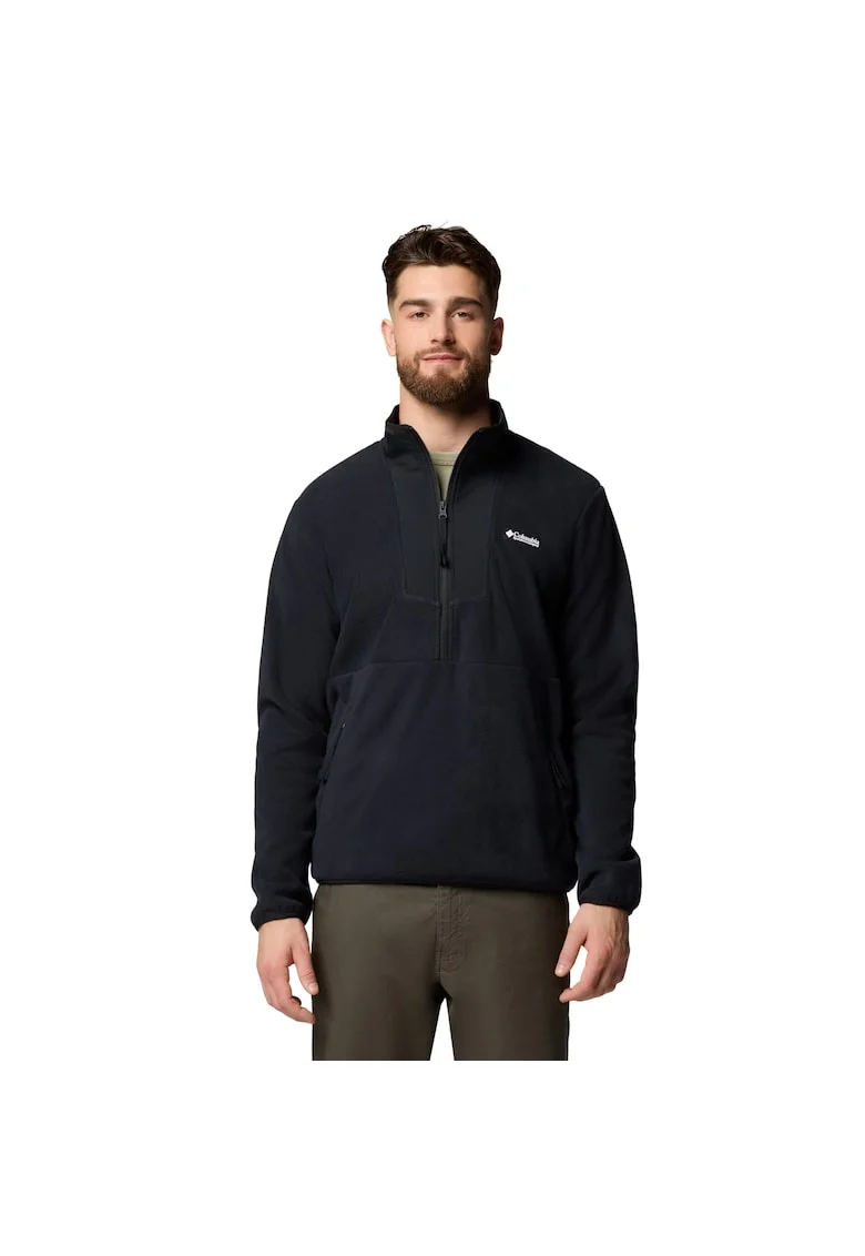 Bluza sport de barbati din fleece,  Sequoia Grove Full Zip Fleece 2095891, Negru