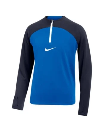 Tricou  antrenament, bleumarin/albastru, maneca lunga