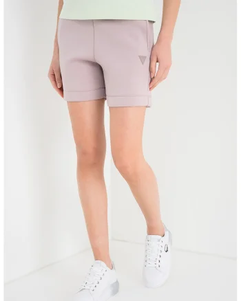Pantaloni scurti din neopren, pentru fitness, Liliac prafuit