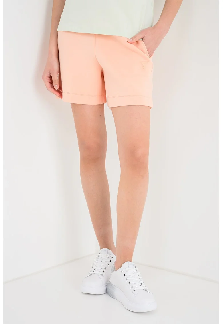 Pantaloni scurti din neopren, pentru fitness, Portocaliu