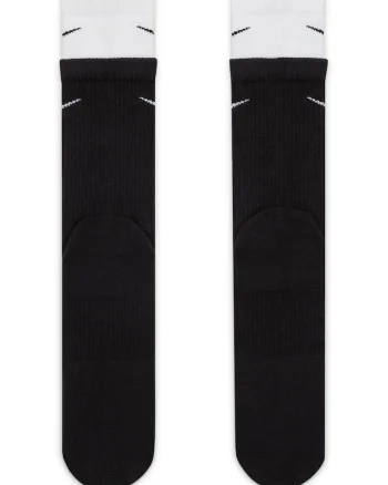 Sosete unisex cu model 2-in-1 pentru fitness Everyday Plus, Alb/Negru