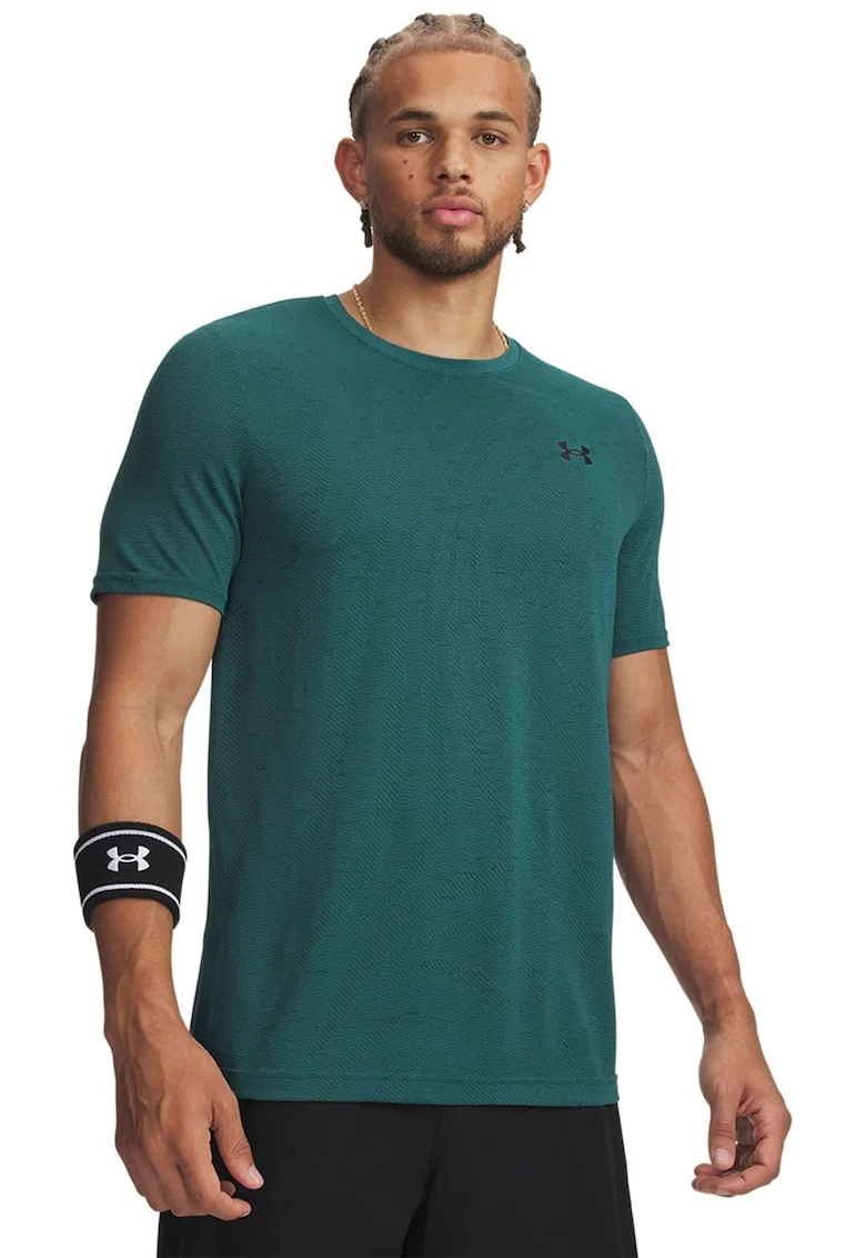 Tricou pentru antrenament, fara cusaturi Vanish Novelty, Verde feriga