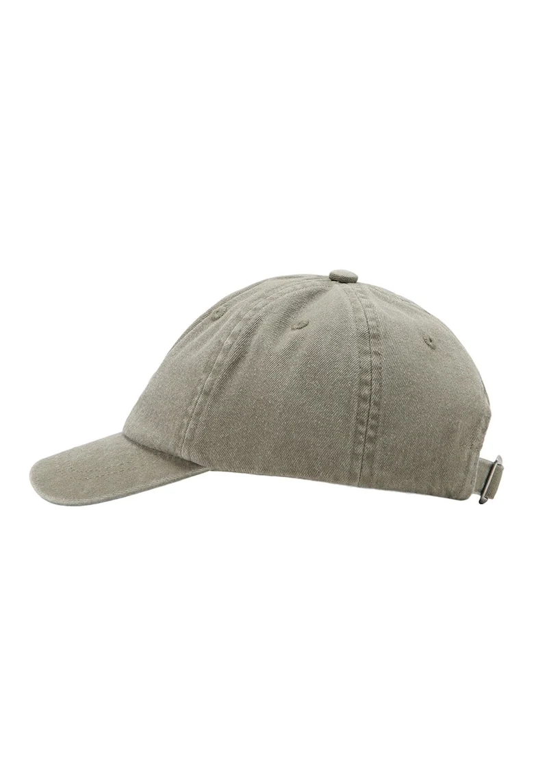 Sapca baseball din bumbac cu broderie, Verde pal