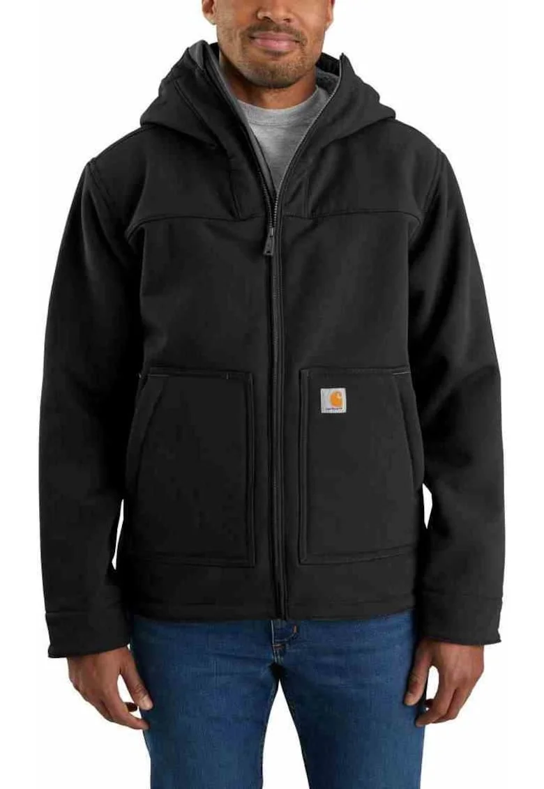 Jacheta  Super Dux, impermeabila, rezistenta la vant, nylon/elastan, neagra