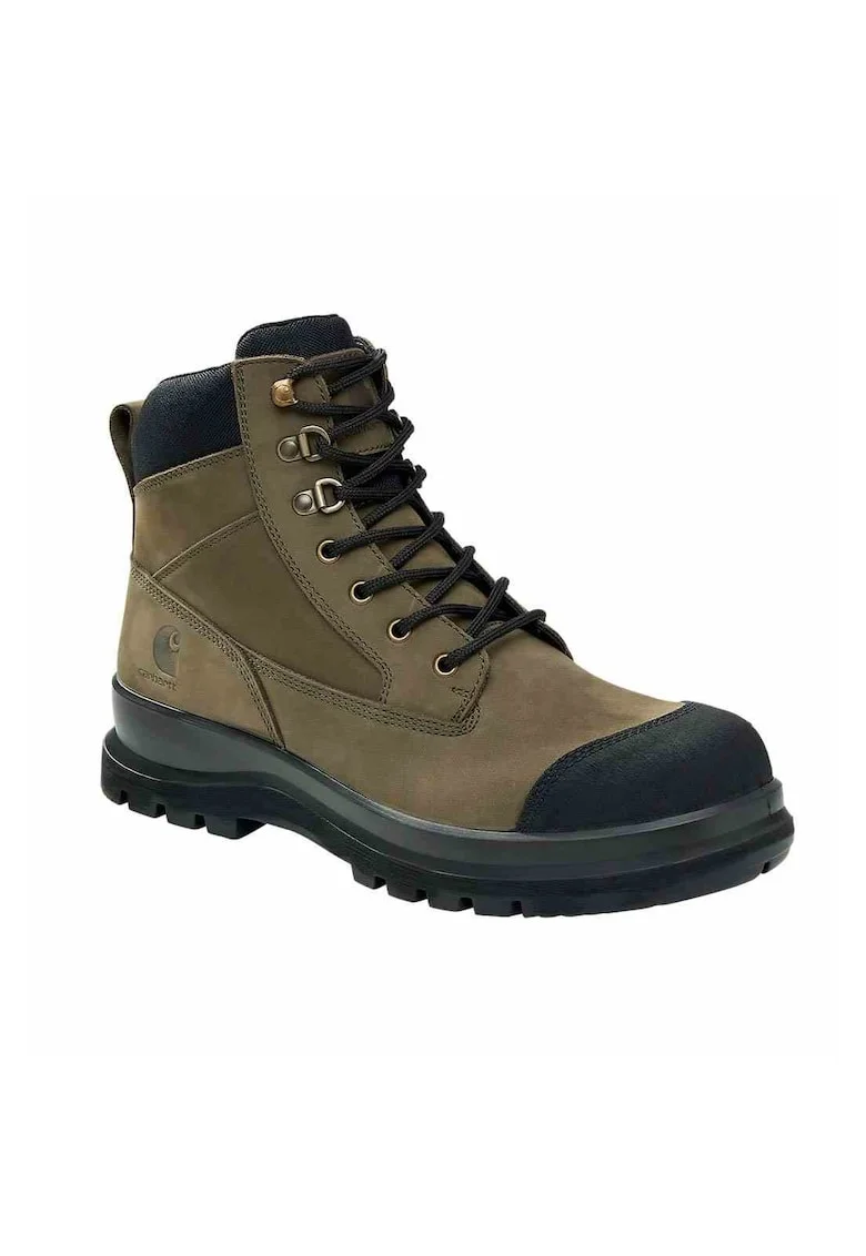 Pantofi  Detroit Rugged Flex S3 6 Zip Moss