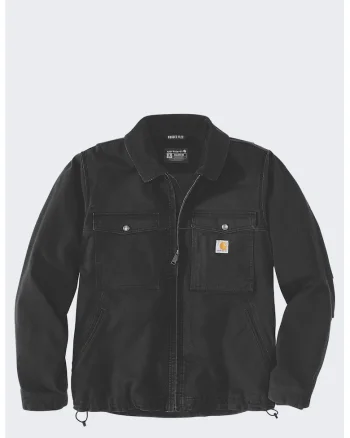 Jacheta barbati  Montana, neagra, material rezistent