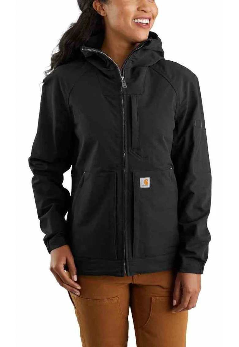 Jacheta dama  Super Dux Relaxed Fit negru, Negru
