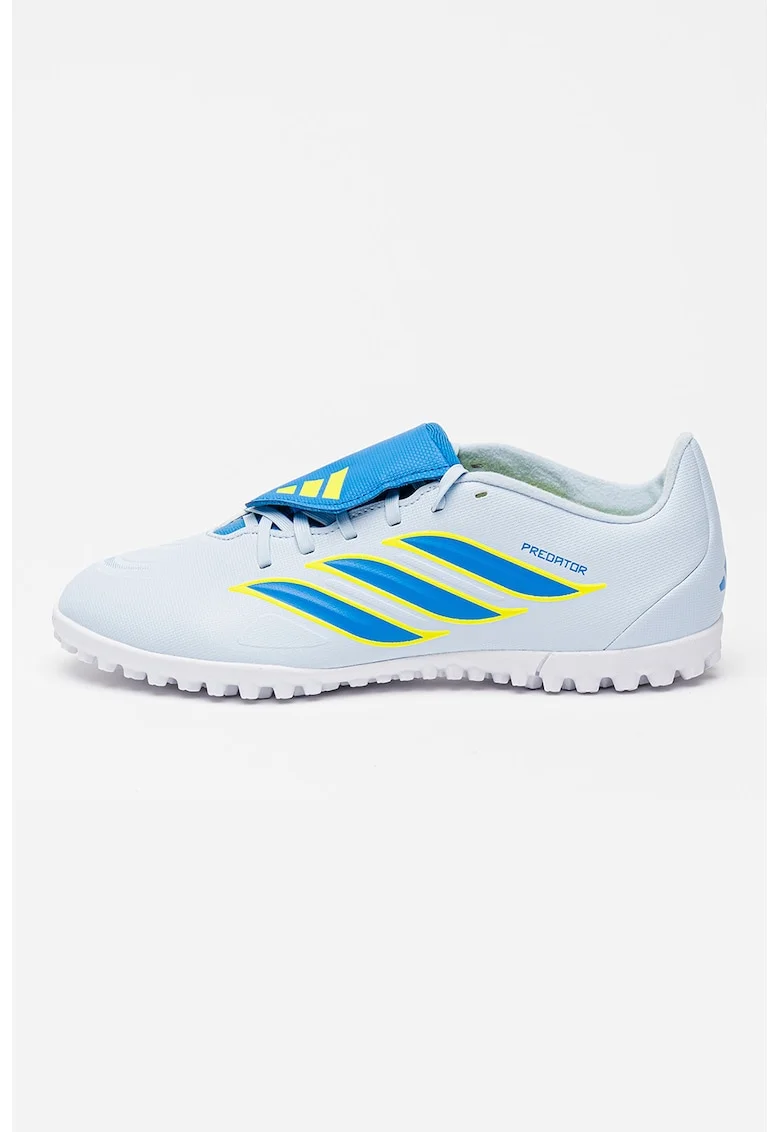 Pantofi Predator Club cu aplicatie pliabila pentru fotbal, Albastru royal/Albastru pal
