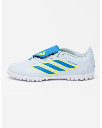 Pantofi Predator Club cu aplicatie pliabila pentru fotbal, Albastru royal/Albastru pal
