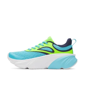 Pantofi sport pentru alergare Rogue 6, Turcoaz/Verde neon/Albastru ultramarin
