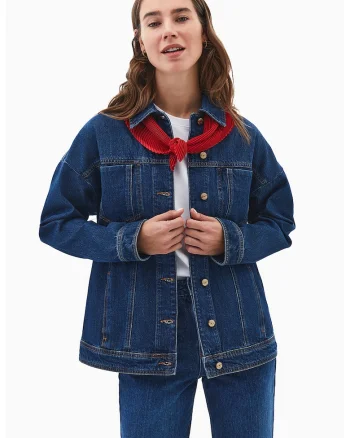 Jacheta de denim, Albastru inchis