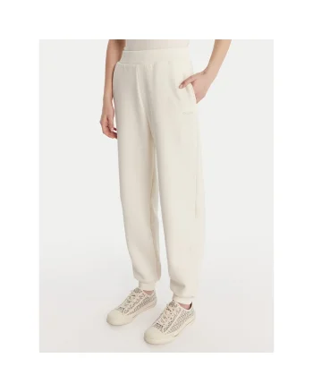 Pantaloni de trening  Bumbac, Ecru