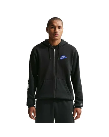 Hanorac  Sportswear Club Just Do It IO9616-010, Barbati, Negru