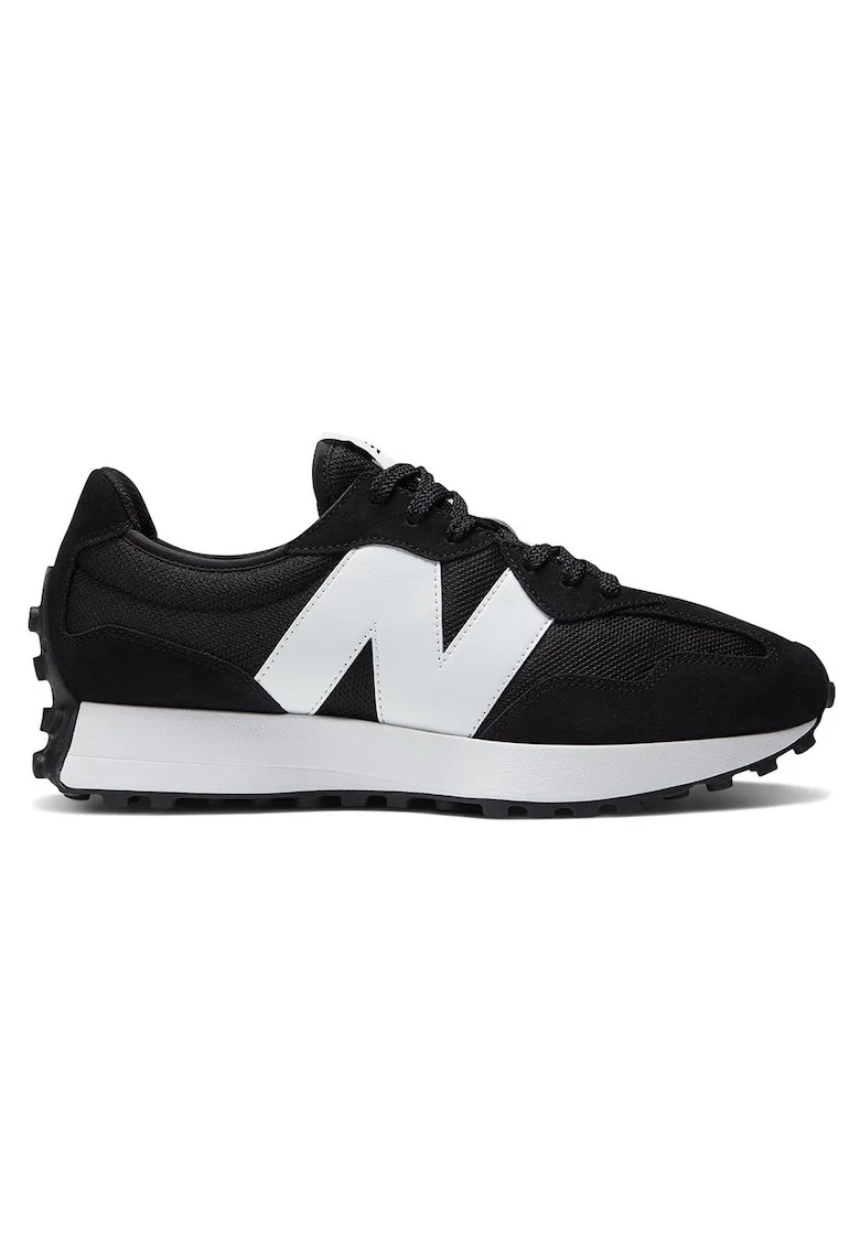 Pantofi sport unisex de piele intoarsa cu garnituri de plasa 327