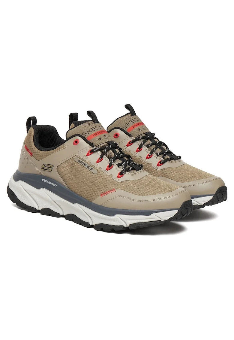 Pantofi sport barbati,  D'Lux Journey, maroniu, textil