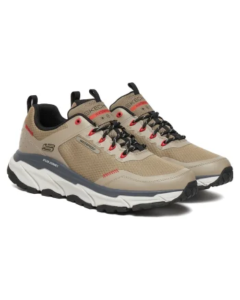 Pantofi sport barbati,  D'Lux Journey, maroniu, textil