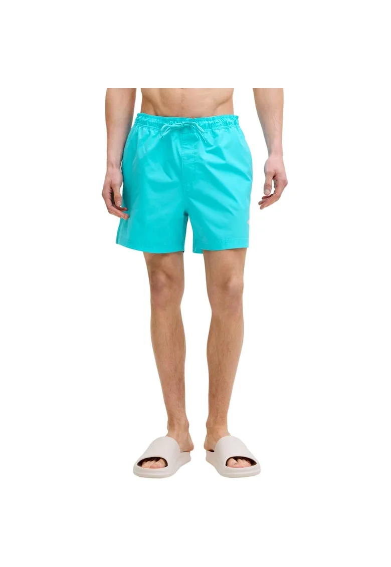 Short JACK &JONES Maui Tropic Solid SN 59912, Albastru deschis