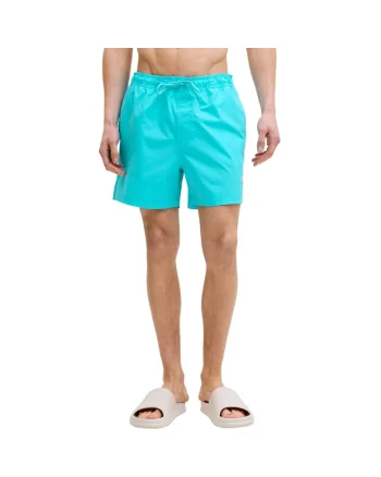 Short JACK &JONES Maui Tropic Solid SN 59912, Albastru deschis