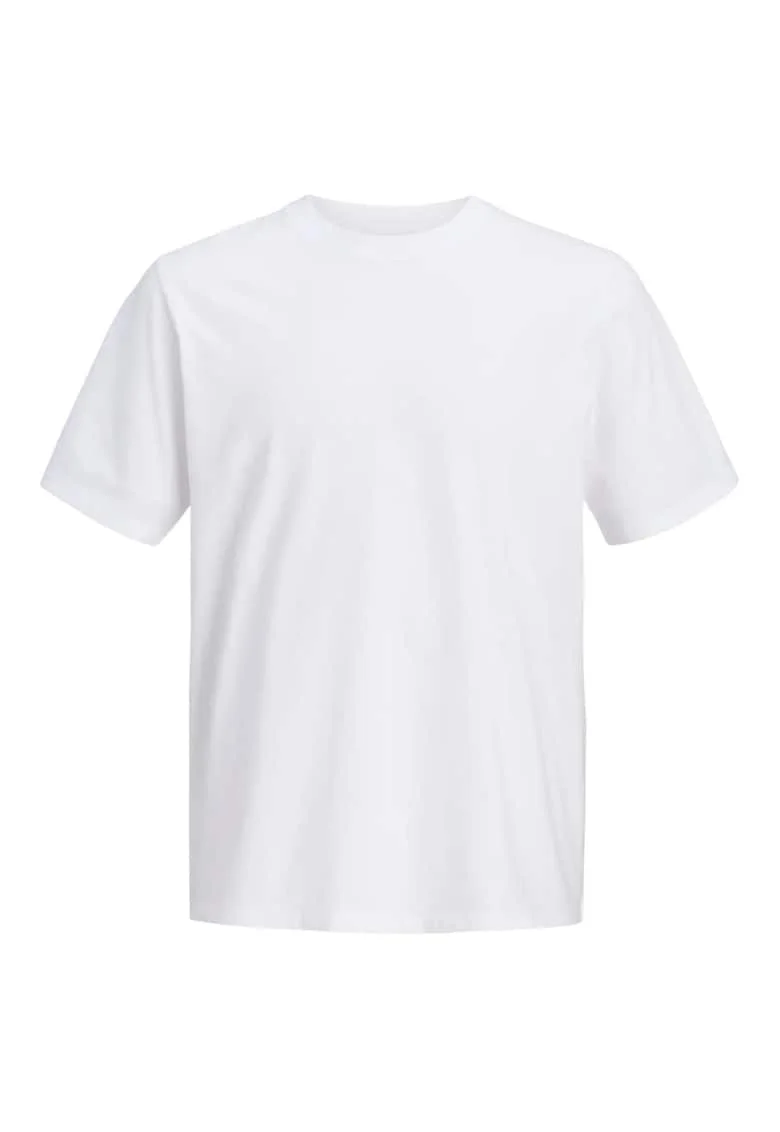 Tricou JACK &JONES Osaka Back Print Ramen SS 59994, Alb