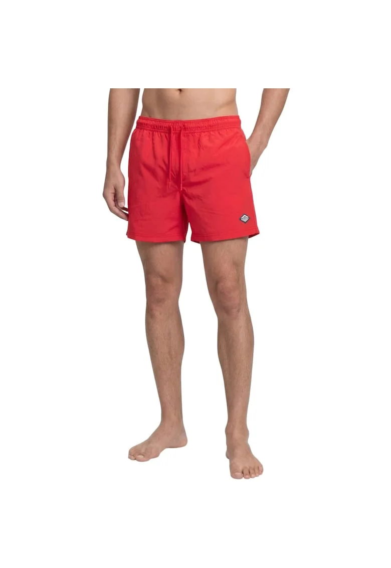 Short JACK &JONES Maui Tropic Solid SN 59917, Rosu