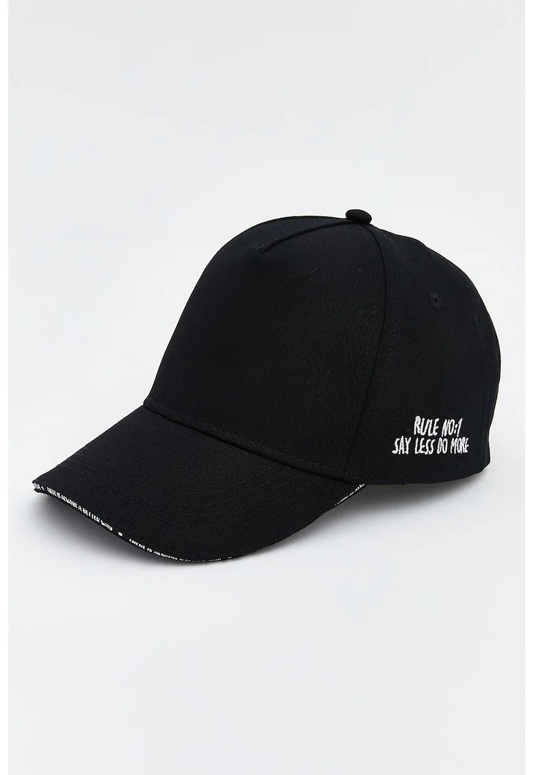 Sapca baseball ajustabila, Negru