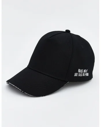 Sapca baseball ajustabila, Negru