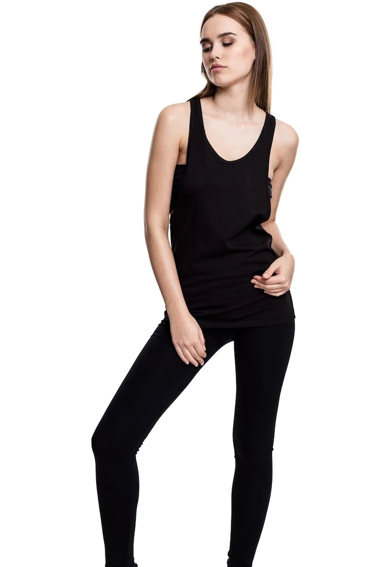 Top uni de bumbac, Negru