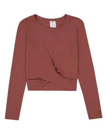 Bluza ion, bumbac, maro