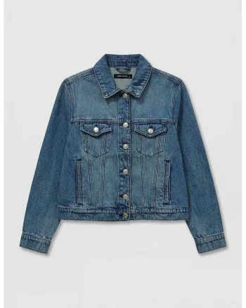 Jacheta din denim, Albastru