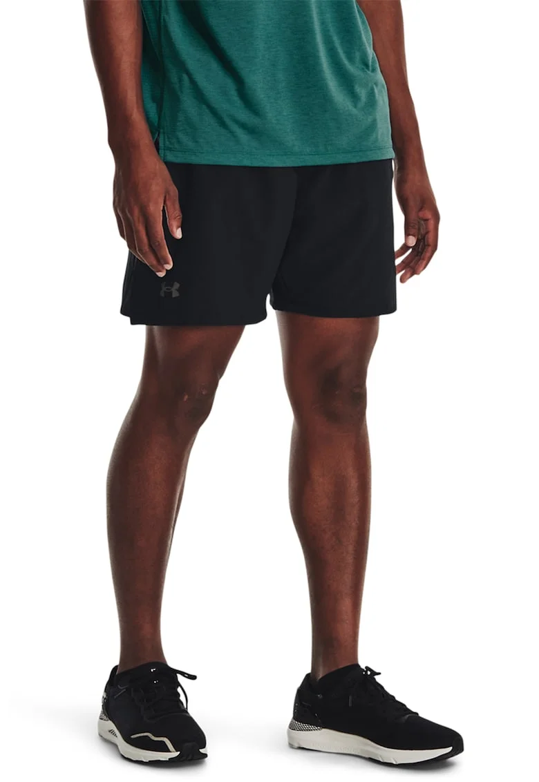 Pantaloni scurti de alergare Launch Pro, Negru