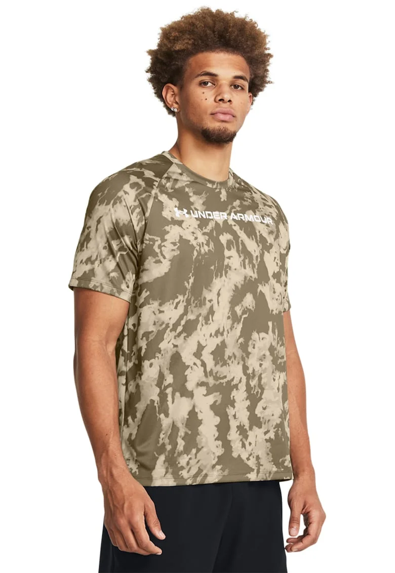 Tricou lejer pentru antrenament Tech™ ABC Camo, Kaki
