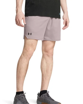 Pantaloni scurti cambrati cu banda logo in talie, pentru antrenament Vanish, Negru/Bej deschis