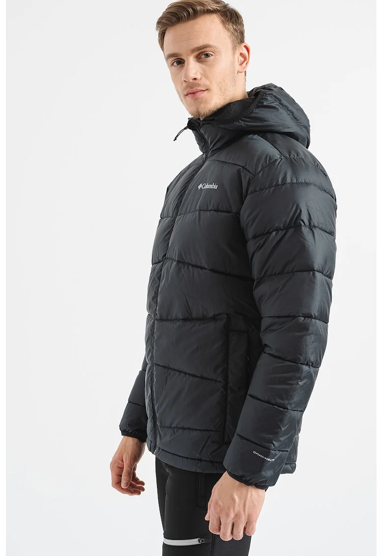 Geaca cu gluga Fivemille Bute II, Negru
